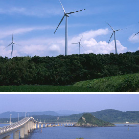 CEF豊北ウインドファームの風景その3